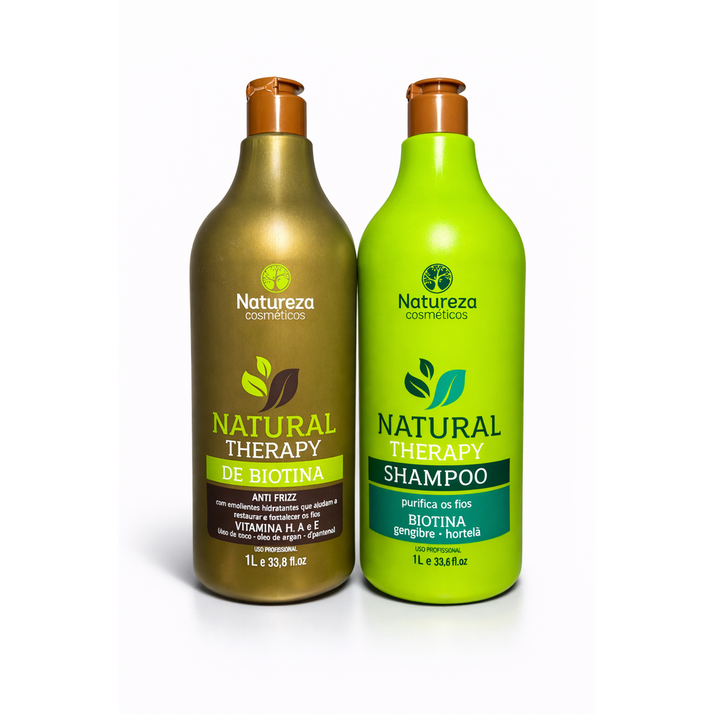 Zestaw Natureza Therapy De Biotina 2×1000ml