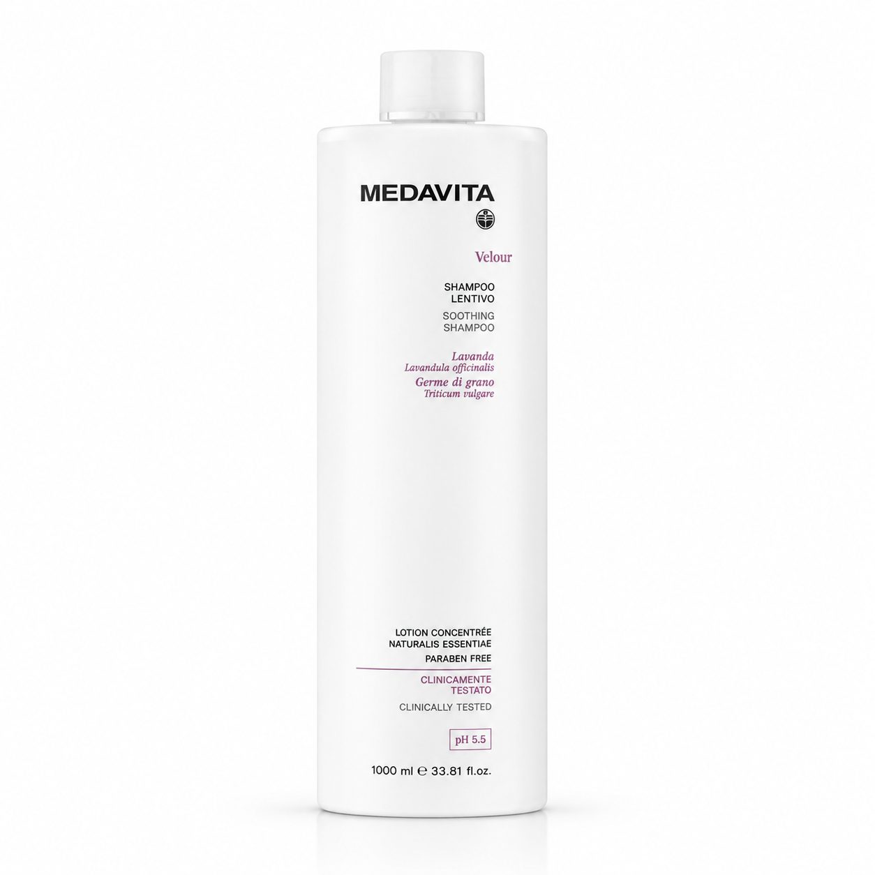 Szampon MEDAVITA Velour Soothing 1000 ml