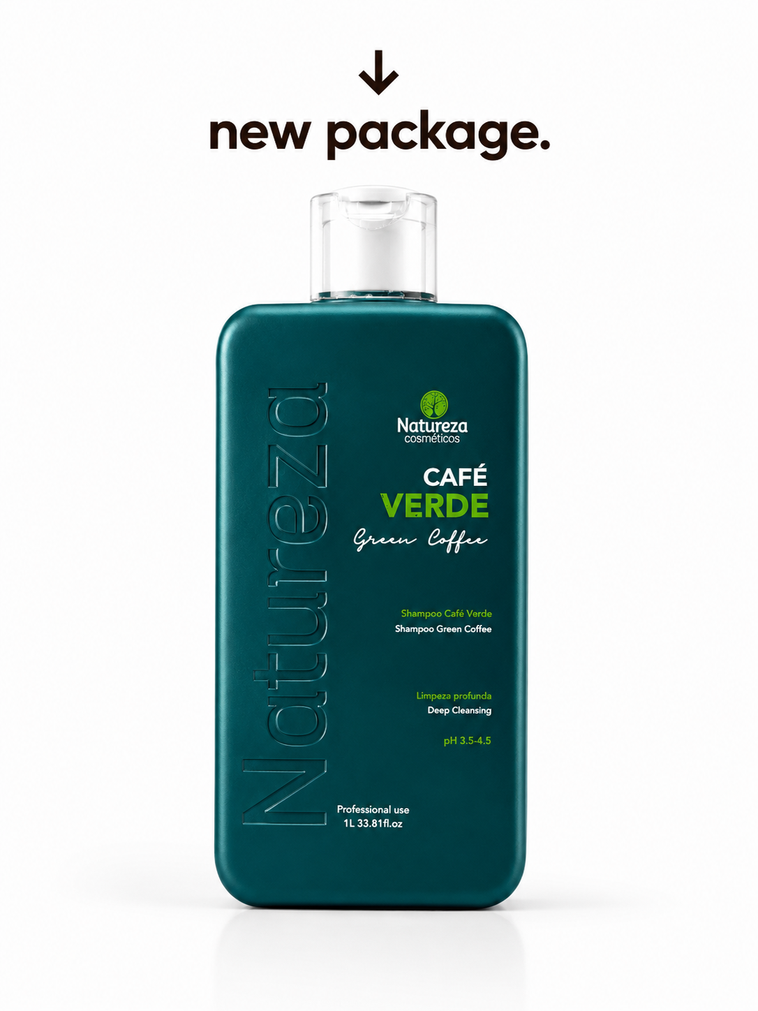 Szampon głęboko oczyszczający Natureza Cafe Verde 1000ml